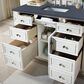 James Martin Vanities Bristol 48" Single Bathroom Vanity in Bright White with 3 cm Charcoal Soapstone Quartz Top and Rectangular Sink, , large