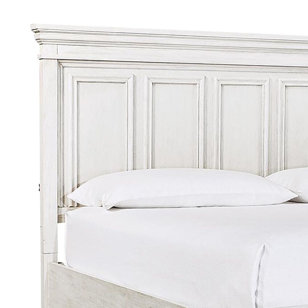 Riva Ridge Caraway King Storage Bed in Aged Ivory, , large