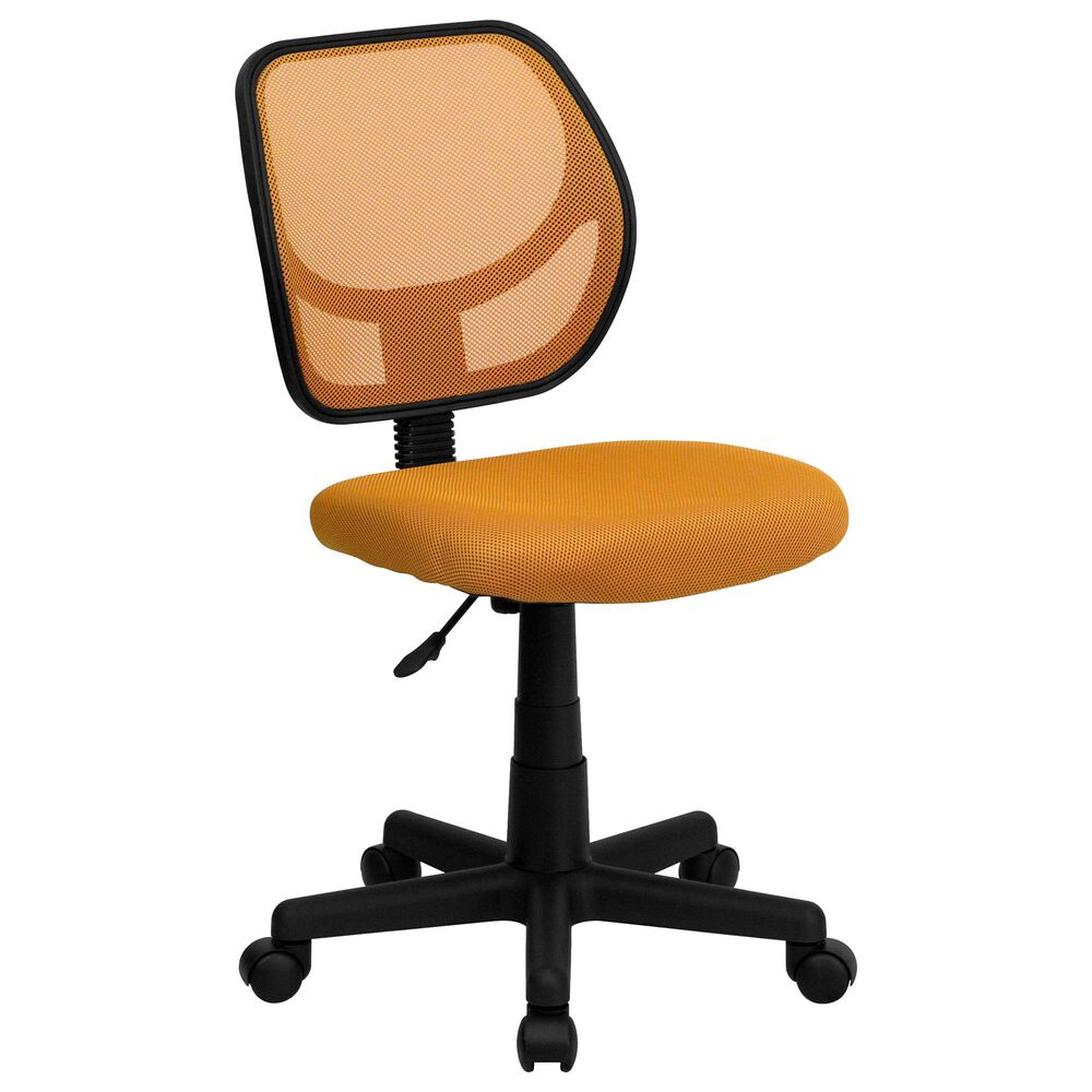 Flash Furniture Swivel Task Chair in Orange, , large