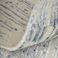 Feizy Brighton 5"6" x 8"6" Blue and Ivory Area Rug, , large