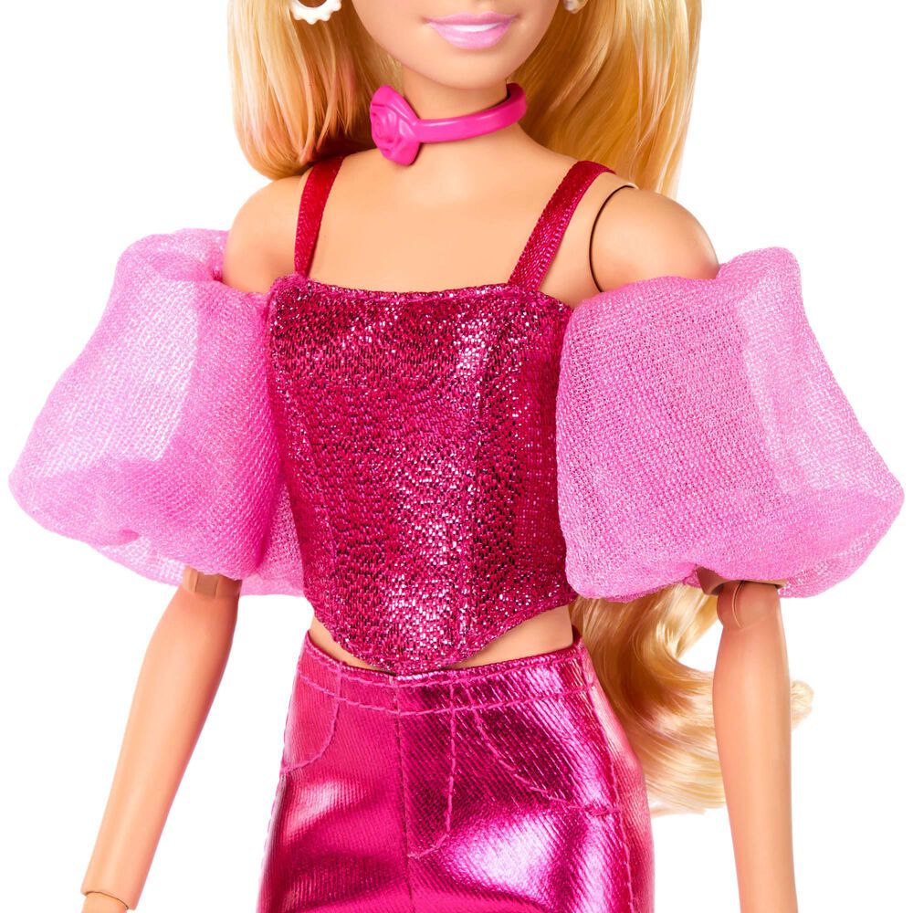 Barbie Deluxe Style - Metallic Outfit Doll No. 5 in Pink, , large