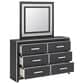 Ashley Zuraleus 5-Piece Queen Panel Bedroom Set in Matte Black, , large