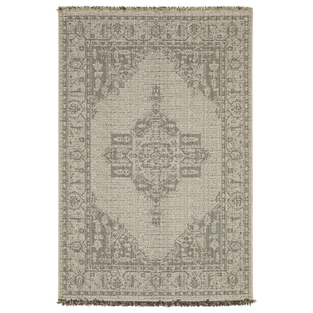 Oriental Weavers Gillian 5094X 9"10" x 12"10" Beige Area Rug, , large