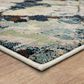 Karastan Epiphany Eroded Diamonds  2"4" x 7"10" Alabaster Runner, , large