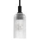Hunter Beverly Glen Jasmine Roth 1-Light Mini Pendant in Matte Black, , large