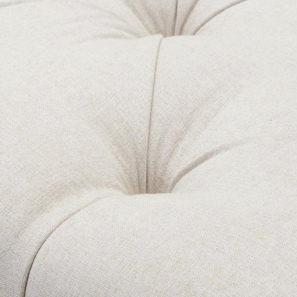 Jennifer Taylor Home Alma Tufted Entryway Bench in Sky Neutral NFM