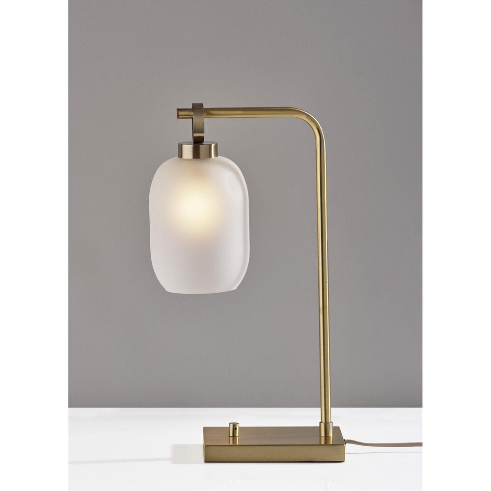 37B Lancaster Table Lamp in Antique Brass, , large