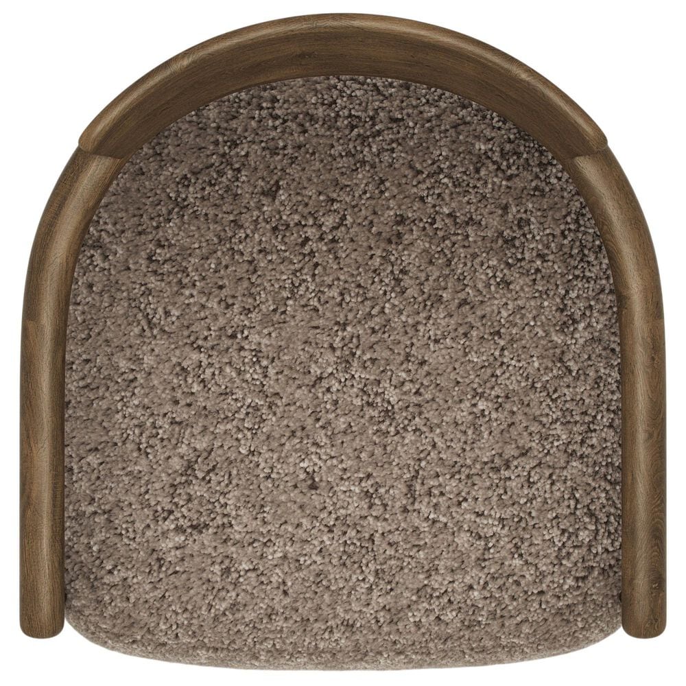 Amber Lewis x Four Hands Bennett Arm Chair in Taupe Shearling, , large