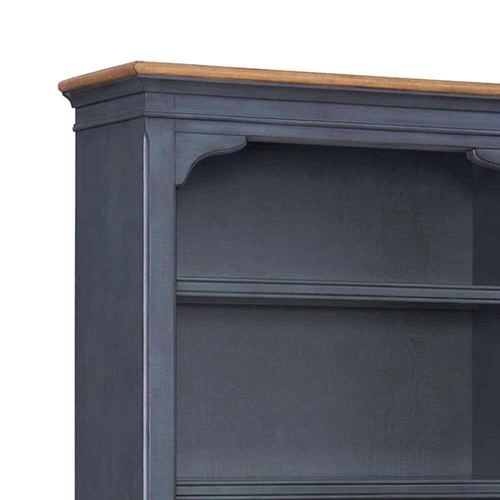 Legends Furniture Americana Bookcase Pier in Corduroy Blue, , large