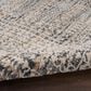Nourison Lynx 12" x 15"9" Ivory and Slate Area Rug, , large
