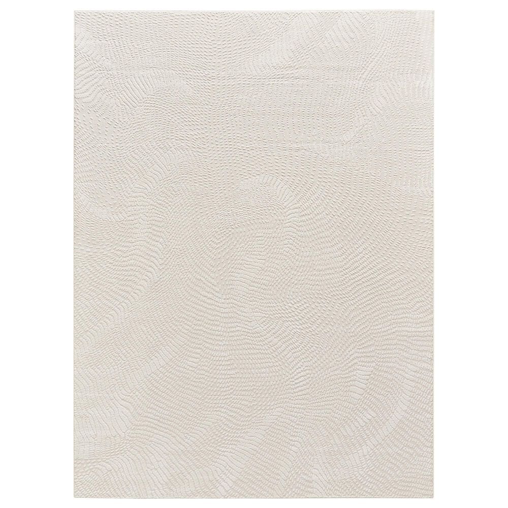 Nourison Central Park West CEP01 Ivory 9" x 12" Area Rug, , large