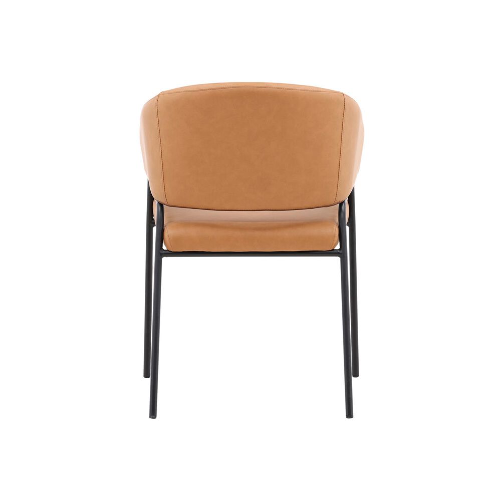 Blue Sun Designs Cathey Arm Chair in Matte Black, , large