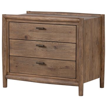 Four Hands Glenview 3-Drawer Nightstand in Weathered Oak, , large