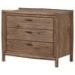 Four Hands Glenview 3-Drawer Nightstand in Weathered Oak, , large