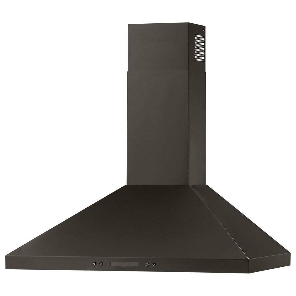 Whirlpool 30&quot; Chimney Wall Mount Range Hood in Fingerprint Black Stainless Steel, , large