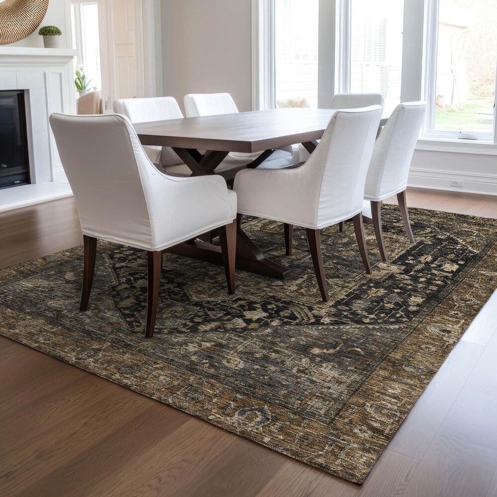 Dalyn Rug Company Solace SL14 10&#39; x 14&#39; Charcoal Area Rug, , large