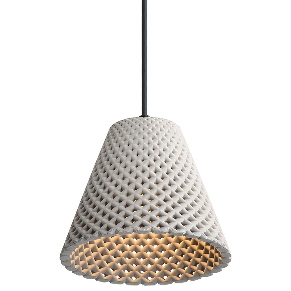 Golden Lighting Clarus 8" 1-Light LED Pendant in Grey, , large