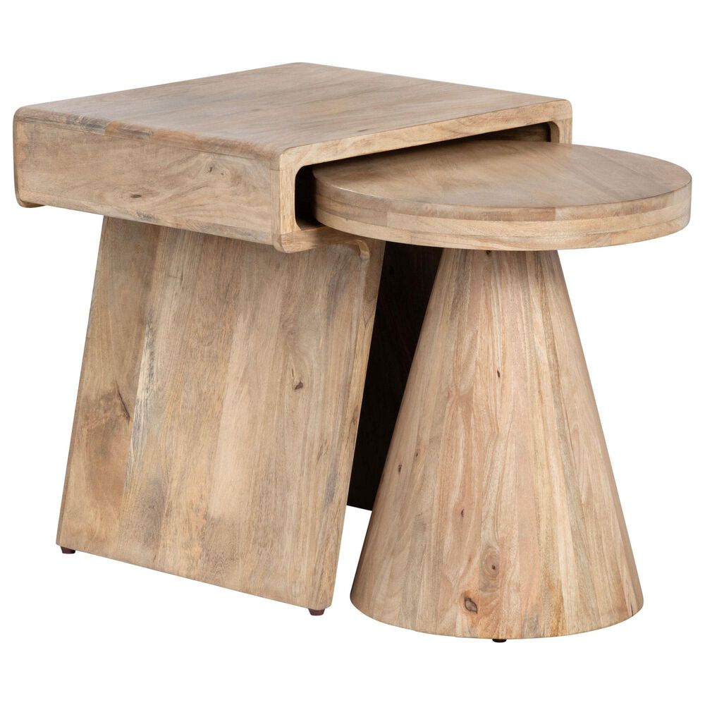 Crestview Collection Keppler Nesting End Tables in Natural (Set of 2), , large