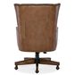 Hooker Furniture Leather Desk Chair in Brown, , large