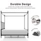 Furniture of America Elliot King Canopy Bed in Black, , large
