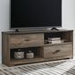 Signature Design by Ashley Trinell Large TV Stand in Brown, , large