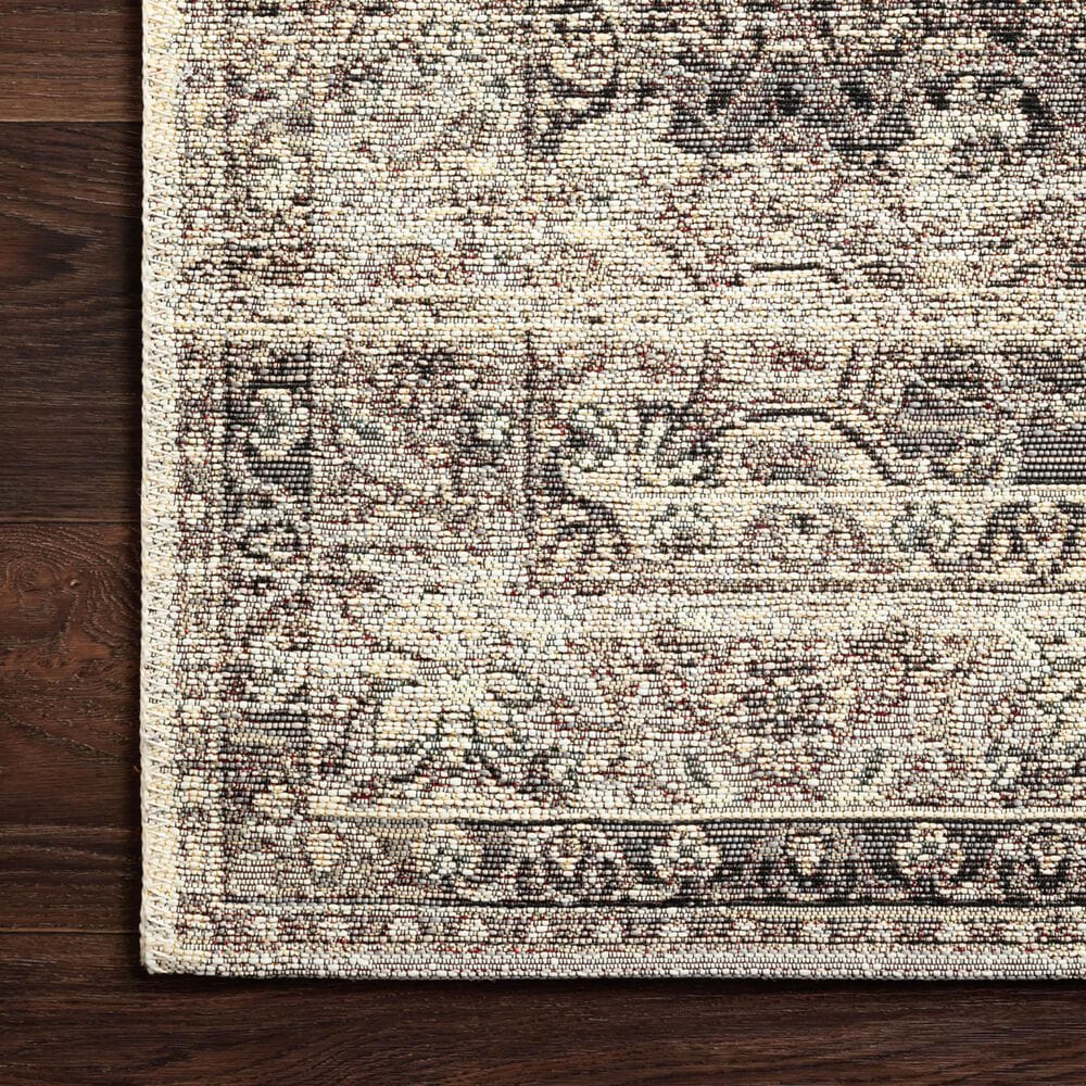 Loloi Mika Stone and Ivory 5&#39;3&quot; x 7&#39;8&quot; Indoor/Outdoor Area Rug, , large