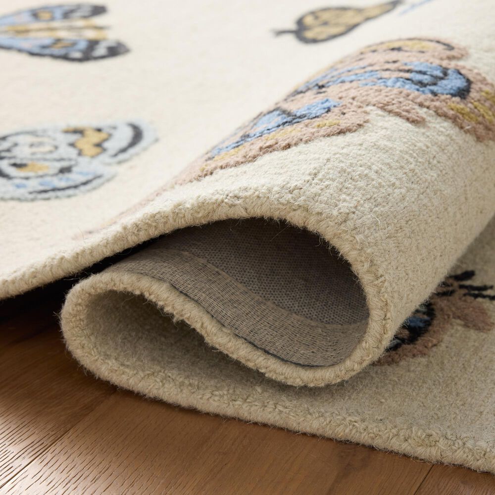 Rifle Paper Co. x Loloi Highgrove Cream 7&#39;9&quot; x 9&#39;9&quot; Area Rug, , large