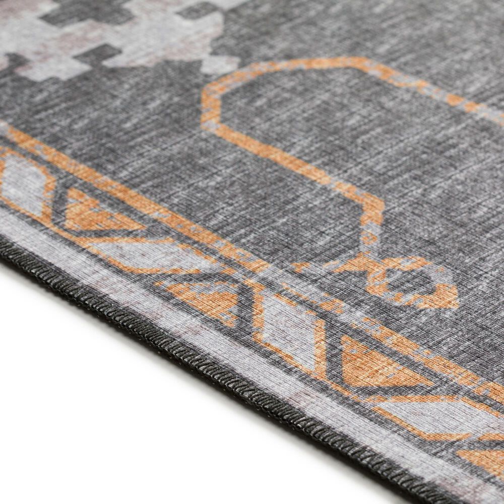 Dalyn Rug Company Sedona SN16 6&#39; x 9&#39; Charcoal Indoor/Outdoor Area Rug, , large