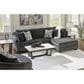 Ashley Biddeford 2-Piece Right Facing Sectional with Chaise in Shadow, , large