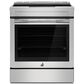 JennAir 6.2 Cu. Ft. Slide-In Electric Induction Range in Stainless Steel and Black, , large