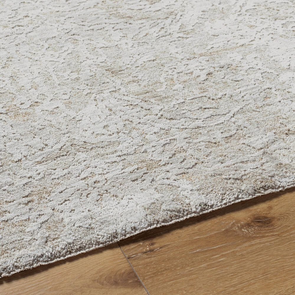 Surya Masterpiece Light Gray, Medium Gray, Cream and Tan 9&#39; x 12&#39;2&quot; Area Rug, , large