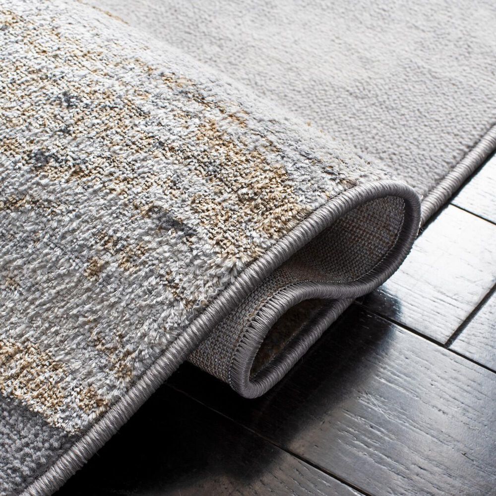 Safavieh Orchard ORC637 Contemporary 9&#39; x 12&#39; Grey and Gold Area Rug, , large