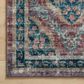 Rifle Paper Co Crafted by Cloth and Company Courtyard 5" x 7"6" Chateau Red Area Rug, , large
