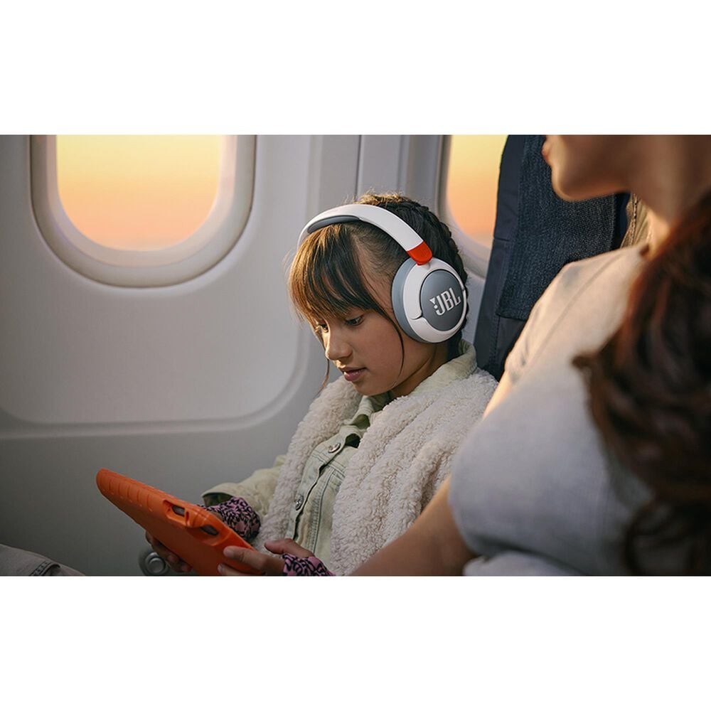 JBL Junior 470NC Over Ear Kids Headphones in White, , large