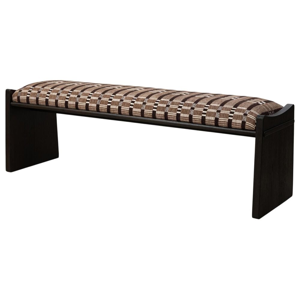 Four Hands Eros Accent Bench in Sandhill Cocoa, , large