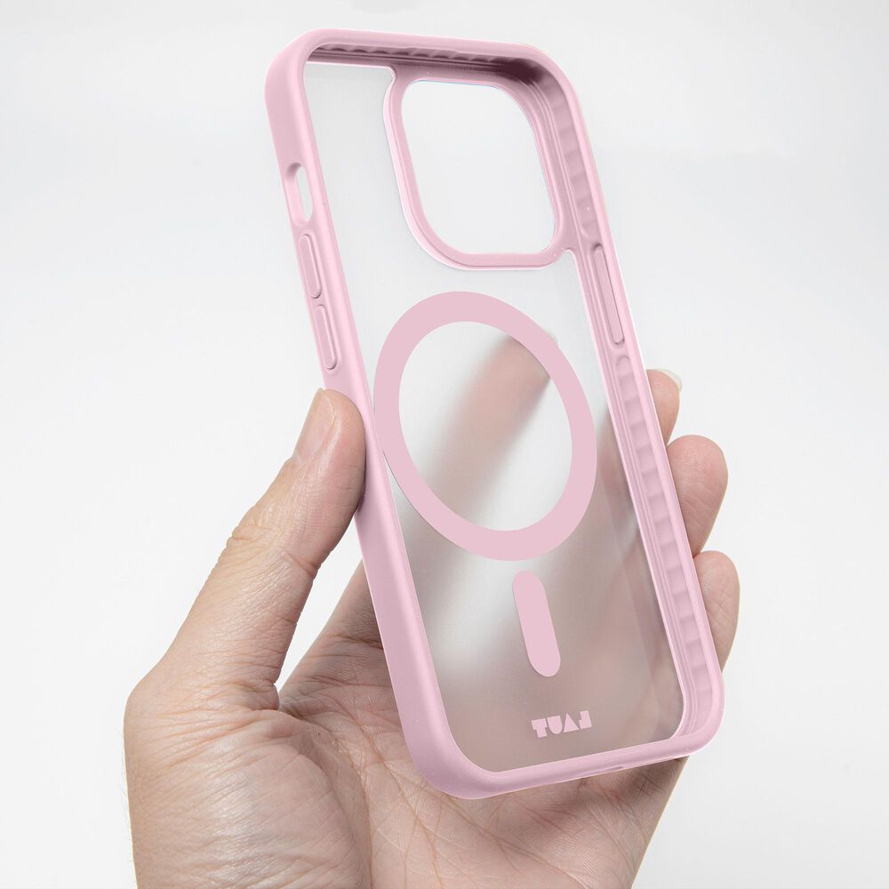LAUT Huex Protect MagSafe Case for Apple iPhone 15 Plus in Pink, , large