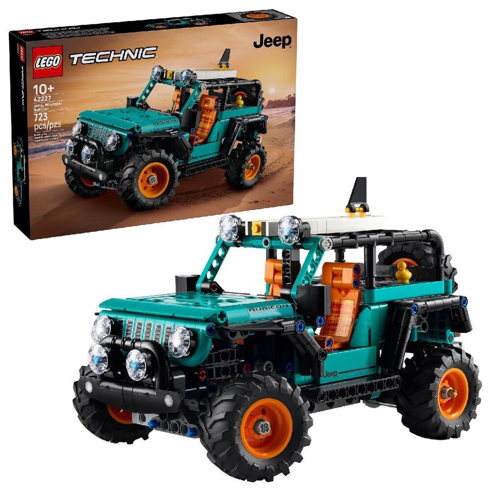 LEGO Technic Jeep Wrangler Rubicon SUV Building Set, , large