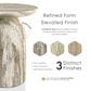 Furniture of America Karvyn 17" Side Table in Gray, , large