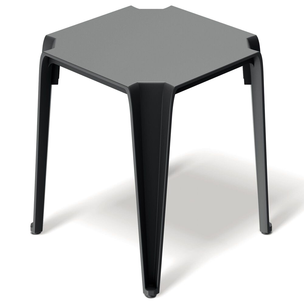 Zentro Living 3-Piece Bistro Set in Charcoal, , large