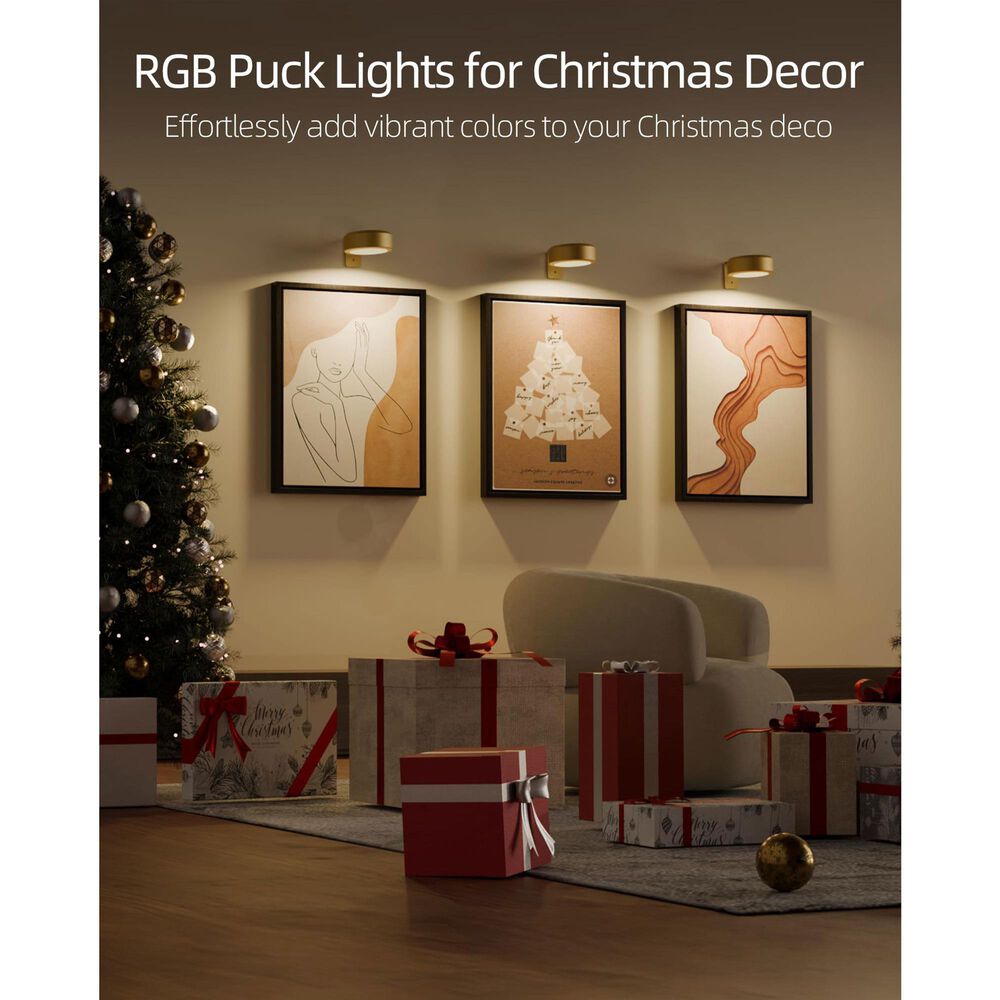 HOMLUX Tap Control Wall Light in Gold (Set of 6), , large