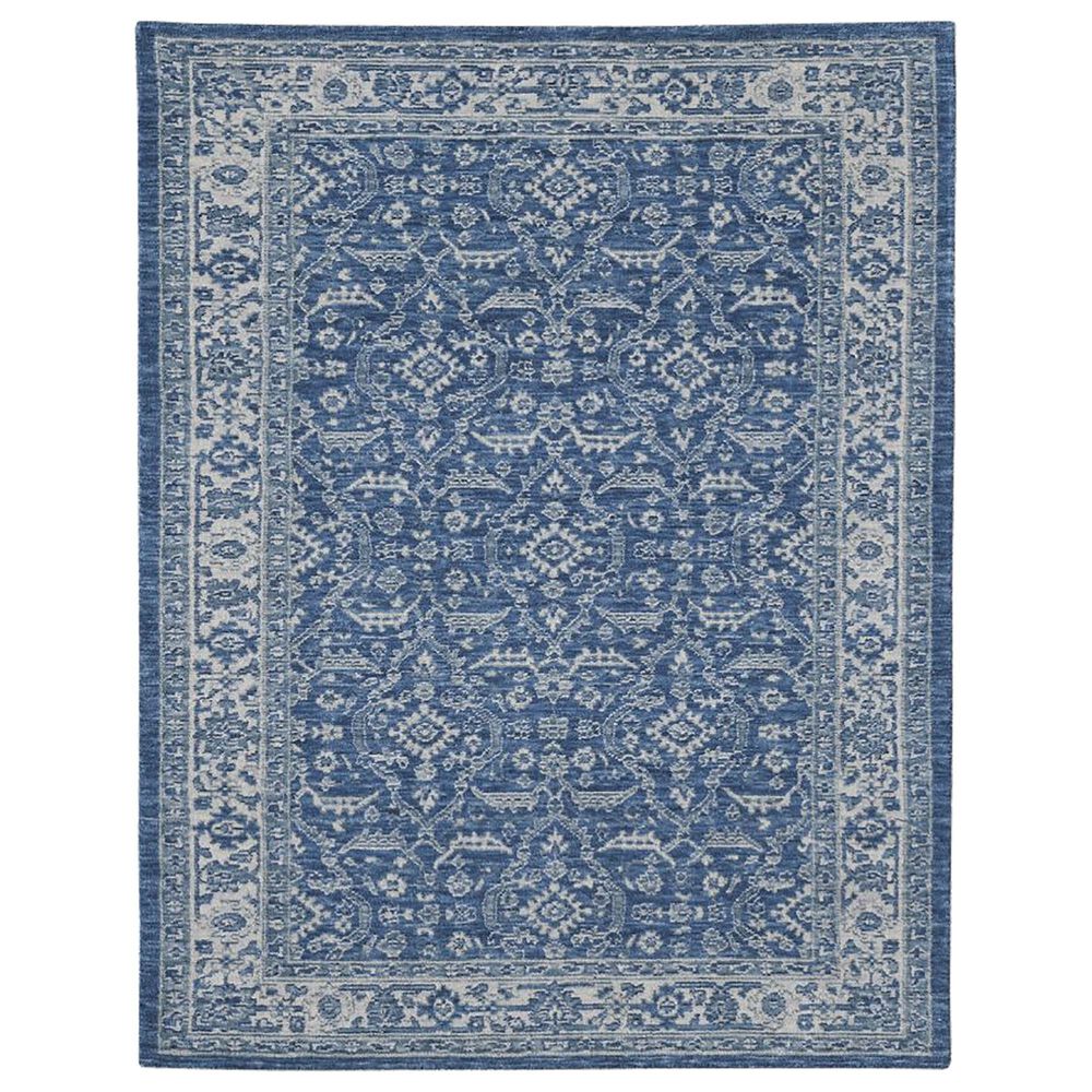 Amer Rugs Inara 5" x 8" Denim Blue Area Rug, , large