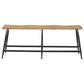 Maple and Jade 48" Bench in Black and Brown, , large