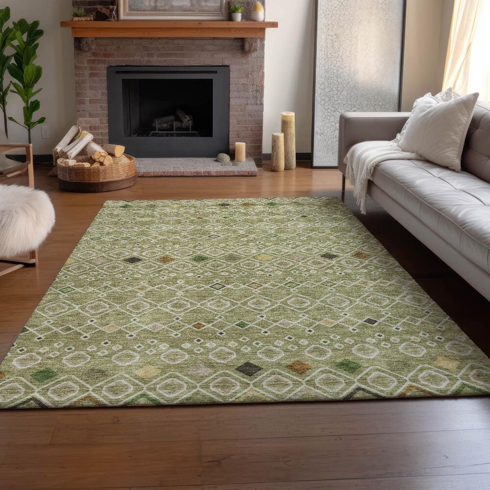 Dalyn Rug Company Neo NO12 3&#39; x 5&#39; Sage Area Rug, , large