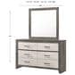 Crown Mark Rhett 5-Piece Queen Platform Bedroom Set in Gray and White, , large