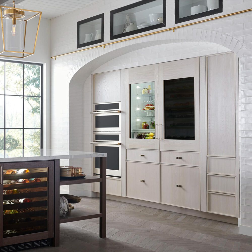 Monogram 30&quot; Fully Integrated Customizable Refrigerator with Solid Door, , large