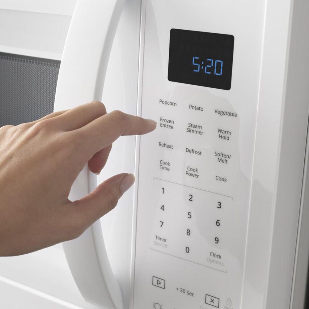 Whirlpool 1.9 Cu. Ft. Steam Microwave with Sensor Cooking in White