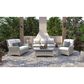 Serenity Juniper Bay Outdoor Coffee Table in Light Driftwood, , large