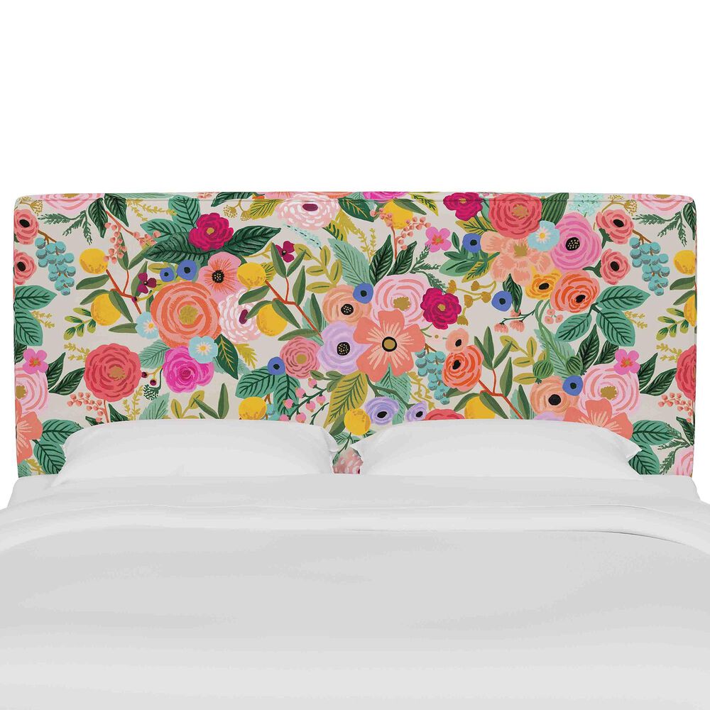 Skyline Furniture Elly King Headboard in Garden Party, , large