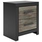 Ashley Broachmyn 4-Piece King Panel Bedroom Set in Black and Gray, , large