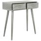 Safavieh Dean 2-Drawer Console Table in Slate Grey, , large